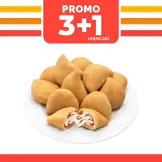 PROMO PANZEROTTINI DA FRIGGERE 20gr 3+1