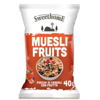 MUSLI ALLA FRUTTA MONODOSE 60PZX40GR(EF)
