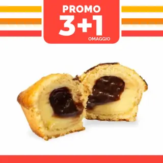 PASTICCIOTTO CREMA/CIOCC.24pzX80gr 3+1