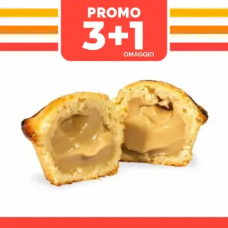 PROMO PASTICCIOTTO NOCCIOLA 80gr 3+1