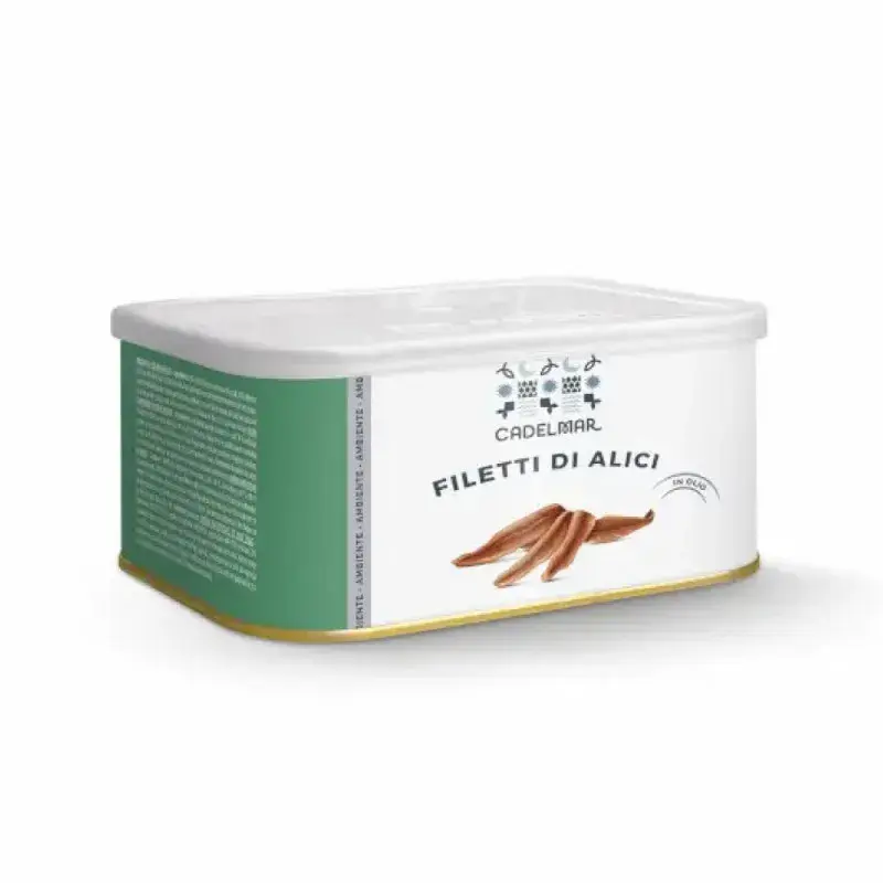 FILETTI ALICI IN OLIO DI GIRASOLE 6pzX720gr(GR)