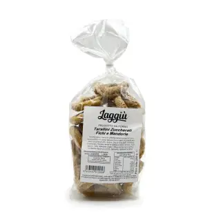 TARALLI ZUCCHERATI FICHI E MANDORLE 12pzX250gr(KP)