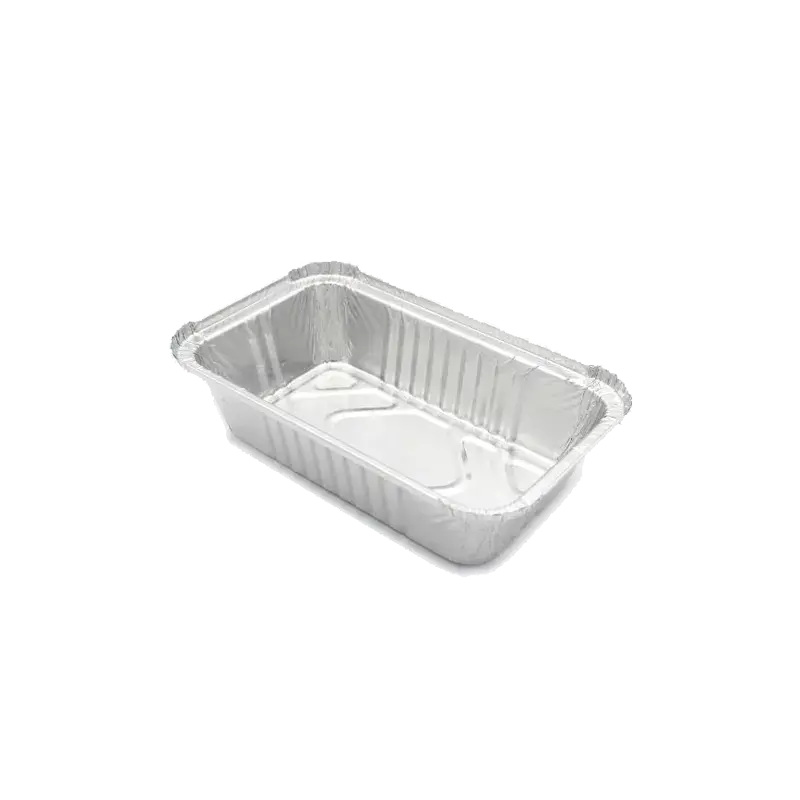 ALUMINIUM CONTAINER 2 PORTIONS