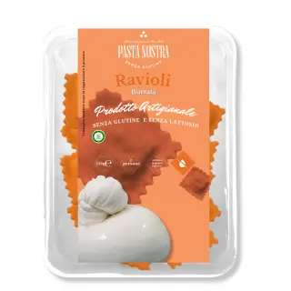 RAVIOLI BURRATA S.GLUTINE 12pzX125gr(PH)