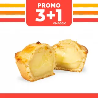PASTICCIOTTO CREMA 24pzX80gr  3+1