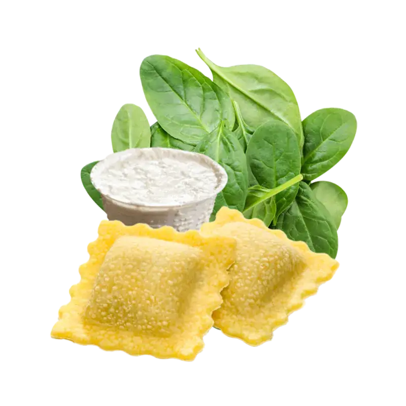 RAVIOLI RICOTTA/SPINACI S.GLUTINE 12pzX125gr(PH)