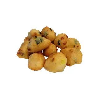 SAVOURY FILLED DOUGHTNUTS - PRAWNS & COURGETTES