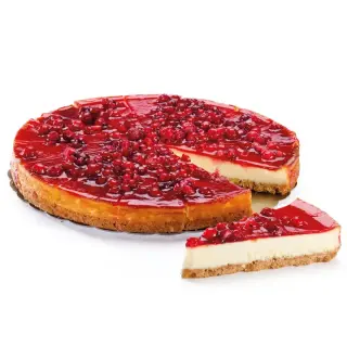TORTA CHEESECAKE F.ROSSO PRET. 1,450kg(MA)