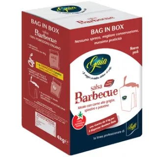 SALSA BARBECUE BAG/BOX 3PZX2,9KG
