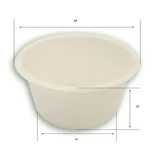 COPPETTA TONDA POLPA 60ML 100PZ (SDG)