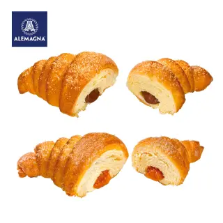 MIX CORNETTI ALBICOCCA/CACAO/NOCCIOLA SENZA GLUT E SENZA LATTOSIO