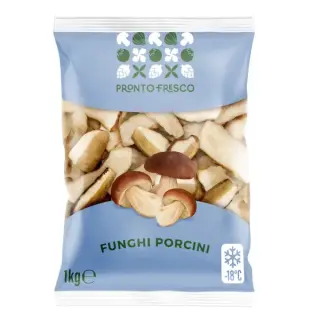 FUNGHI PORCINI FETTE 1^ 4PZX1KG(GR)