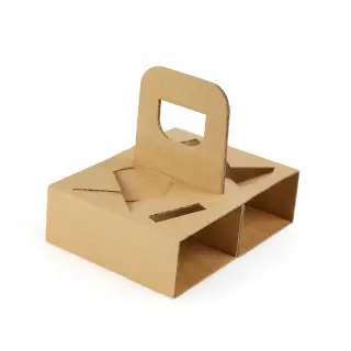 PORTABICCHIERI CESTINO AVANA 2 FORI