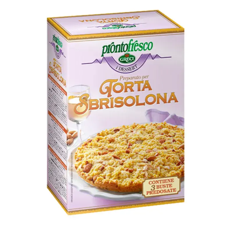 PREPARATO BASE TORTA SBRISOLONA 2pzX1,2kg(GR)