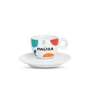 TAZZA PORCELLANA PAUSA 150CC 12PZ