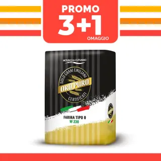 FARINA TIPO "0" W230 ORO PURO CLASSICA 3+1
