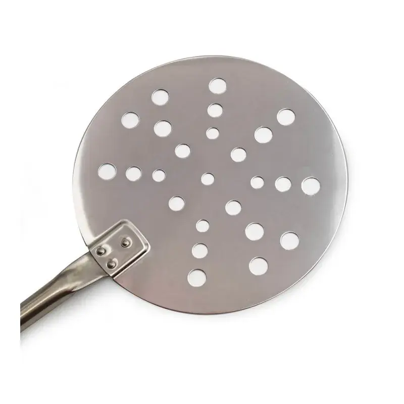 PALA PER CUOCERE FORATA DIAM.22cm INOX H170cm(LC)