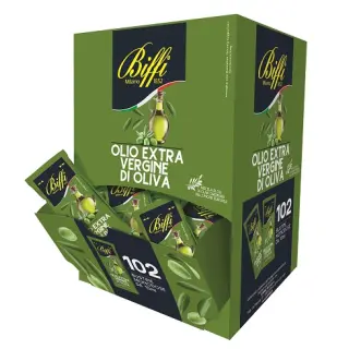 OLIO EXTRA VERGINE DI OLIVA IN BUSTINE MONODOSE