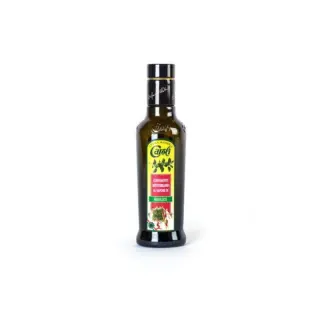 OLIO EXTRAVERGINE OLIVA BASILICO 12PZX250ML(MC)