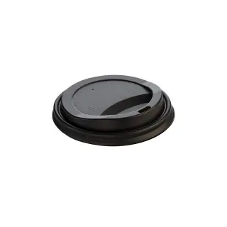 COPERCHIO BICCHIERE BECCUCCIO NERO 4oz 100pz(SDG)