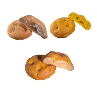 FOCACCINE MISTE 3 GUSTI 90PZX40GR(DE)