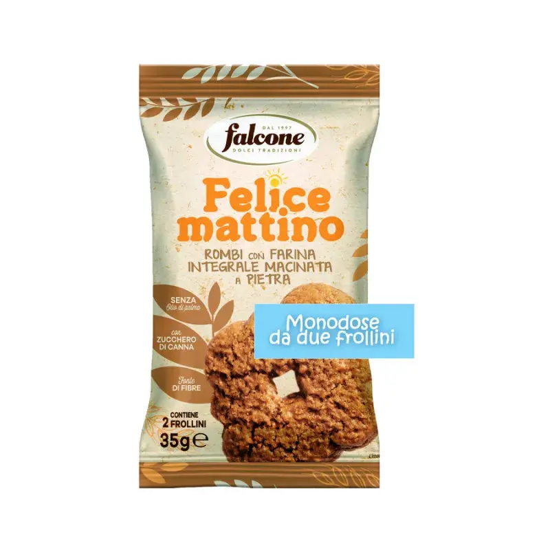 FROLLINO ROMBI FARINA INTEGRALE 44pzX35gr(PE)