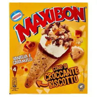 MAXIBON VANIGLIA E CARAMELLO RETAIL 6CONFX4PZ(FR)