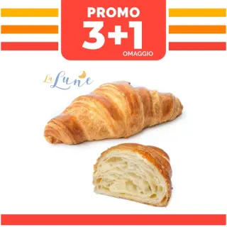 PROMO CROISSANT DRITTO VUOTO BURRO 60pzX70gr 3+1