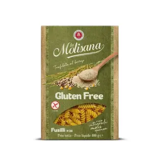FUSILLI MOLISANA S.GLUTINE 14pzX400gr