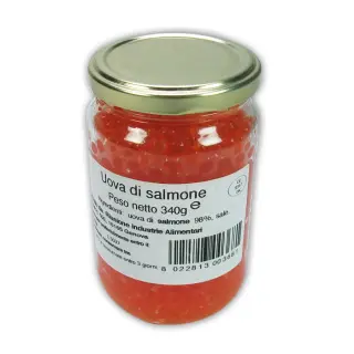 UOVA DI SALMONE VETRO 6pzX340gr(RIU)