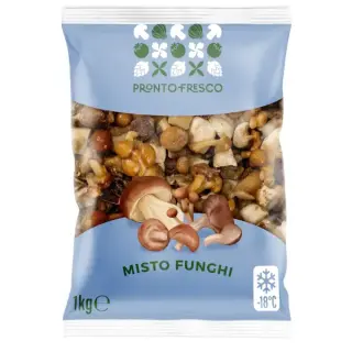 FUNGHI MISTI CON PORCINI 10% 4PZX1KG(GR)