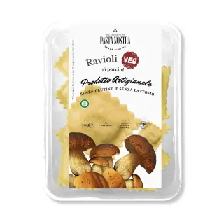 RAVIOLI AI PORCINI VEGANI S.GLUTINE 12PZX125GR(PH)