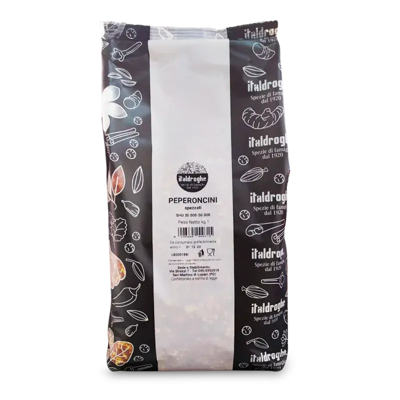 PEPERONCINO PICCANTE SPEZZATO 1kg