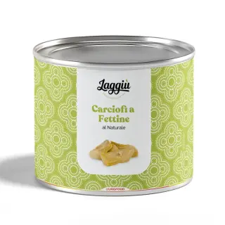 CARCIOFI FETTINE AL NATURALE LAGGIU' 6pzX3/1(AC)
