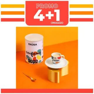 GINSENG SOLUBILE SENZA SACCAROSIO 4+1