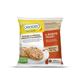 BURGER AI VEGETALI GRIGLIATI E SCAMORZA 125GR pzX1kg
