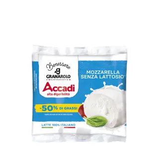 MOZZARELLA BUSTA ACCADI LIGHT 12PZX100GR(GR)