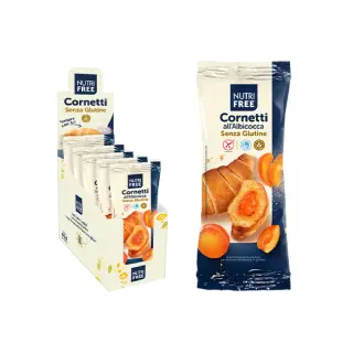 CORNETTI ALBICOCCA NUTRIFREE 5pzX60gr(NT)
