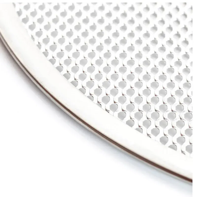 RETINA ALLUMINIO CON BORDO INOX DIAM.36cm(LC)