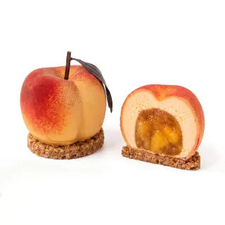 FRUTTA REALISTICA PESCA 12PZX100GR