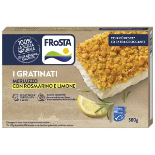 MERLUZZO GRATINATO ROSMARINO E LIMONE 10CFX360GR