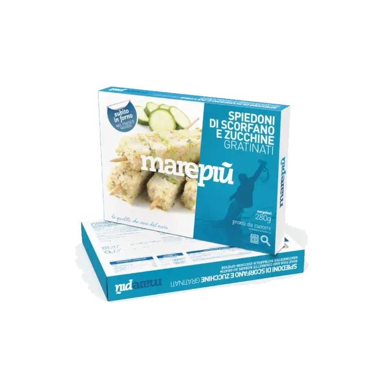 SPIEDONI SCORFANO ZUCCHINE SURGELATI