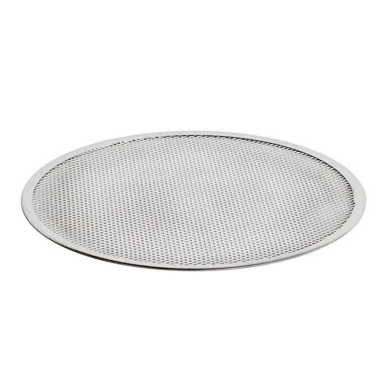 RETINA ALLUMINIO CON BORDO INOX DIAM.30cm(LC)