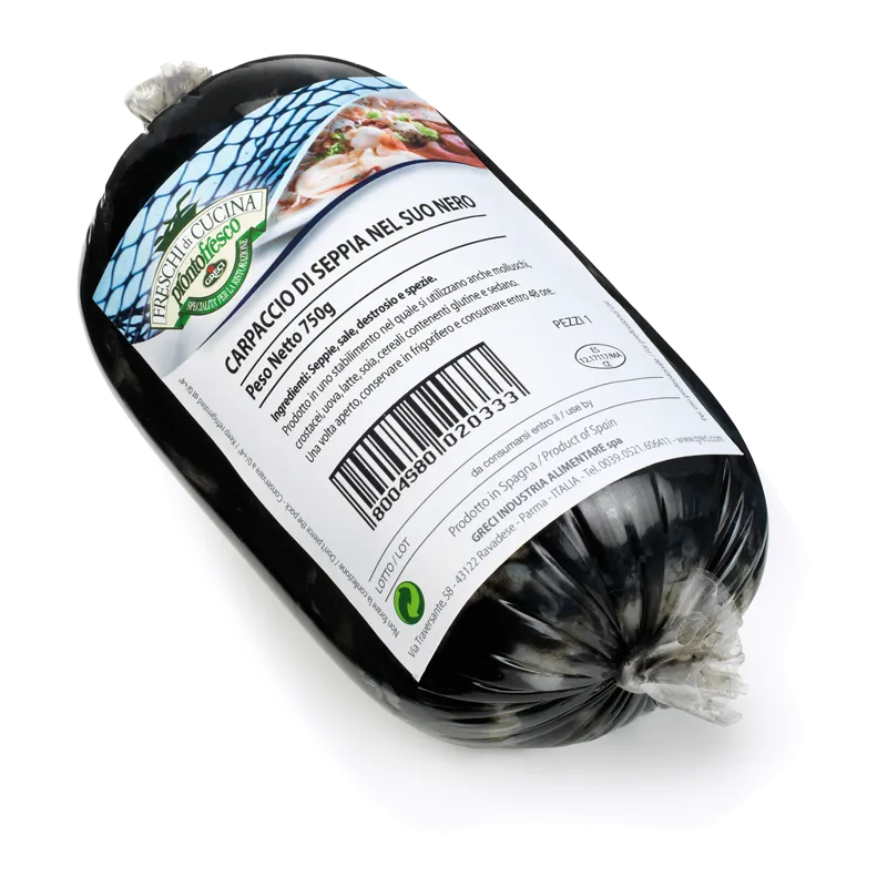 CUTTLEFISH CARPACCIO IN ITS BLACK 750g
